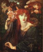 Dante Gabriel Rossetti La Ghirlandata china oil painting reproduction